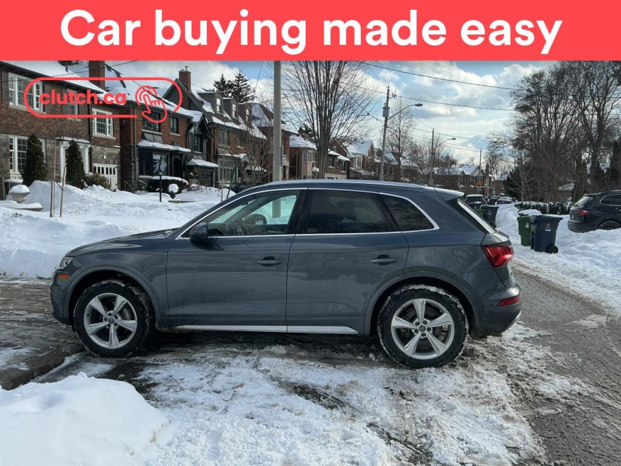 NO ACCIDENTS / CLEAN CARFAX / 1 OWNER / Brake Assist, Power Tailgate/Hatch, Auto Dimming Rearview Mirror and more!<br> <br>Clutch is the largest online used car retailer in Canada, delivering a seamless, hassle-free car-buying experience to drivers everywhere. Shop thousands of used cars online, get the right one delivered to your door, and enjoy peace of mind with our 10-Day Money-Back Guarantee. How sweet is that? To learn more, visit clutch.ca.<br> <br>The top features for this car include:<br> <br>Auto Stop/Start<br>Brake Assist<br>Power Tailgate/Hatch<br>Auto Dimming Rearview Mirror<br>Front Heated Seats<br>Driver Seat Memory System<br>Climate Control<br>Dual Zone Front Climate Control<br>Rear Climate Control<br>Rear Climate Vents<br>GPS Navigation<br>Cruise Control<br>Integrated Garage Door Opener<br>12V Outlet<br>Hands Free Device Connectivity<br>Apple CarPlay<br>Android Auto<br>USB Input<br>Keyless Entry<br>Passive Keyless Entry<br>Push Button Start<br>Power Folding Exterior Mirrors<br>Forward Collision Warning<br>Heated Steering Wheel<br>Rain Sensing Wipers<br>Panoramic Sunroof<br>Hill Assistance<br>Rear View Camera<br>Parking Sensors<br>Rear Parking Sensors<br>Power Driver Seat<br>Power Passenger Seat<br>Ambient Lighting<br> <br>Seamless home delivery - Delivery to your door in a matter of days. Available on select packages.<br> <br>Try it out for 10 days - If you do not like it, we will take it back. <br> <br>Quality assured - All cars go through our rigorous 210-point inspection and reconditioning process.<br> <br>Peace of mind - Warranty and protection plans available.<br> <br>Haggle-free - No haggling or hard sells.<br> <br>100% Transparency - Full inspection reports on every car, including high-res photography and a free Carfax report.<br> <br>Listed price is for cash purchase only and does not include taxes, Shipping Fees (if applicable), Delivery Fees (if applicable), government licensing fees.<br> <br>Previous Provincial Registrations:<br>Ontario<br> <br>Stock # 85767