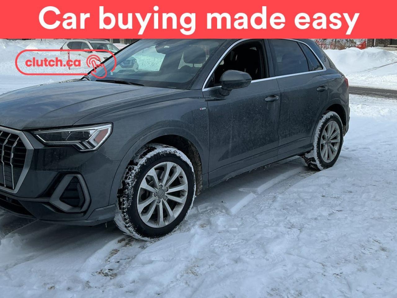 NO ACCIDENTS / CLEAN CARFAX / Brake Assist, Power Tailgate/Hatch, Auto Dimming Rearview Mirror and more!<br> <br>Clutch is the largest online used car retailer in Canada, delivering a seamless, hassle-free car-buying experience to drivers everywhere. Shop thousands of used cars online, get the right one delivered to your door, and enjoy peace of mind with our 10-Day Money-Back Guarantee. How sweet is that? To learn more, visit clutch.ca.<br> <br>The top features for this car include:<br> <br>Auto Stop/Start<br>Brake Assist<br>Power Tailgate/Hatch<br>Auto Dimming Rearview Mirror<br>Front Heated Seats<br>Climate Control<br>Dual Zone Front Climate Control<br>Rear Climate Vents<br>Premium Sound System<br>Bluetooth Music<br>Touchscreen Display<br>GPS Navigation<br>Cruise Control<br>Integrated Garage Door Opener<br>12V Outlet<br>Hands Free Device Connectivity<br>Internet Access<br>Apple CarPlay<br>Android Auto<br>USB Input<br>Keyless Entry<br>Passive Keyless Entry<br>Push Button Start<br>Front View Camera<br>Power Folding Exterior Mirrors<br>Blindspot Sensors<br>Forward Collision Mitigation<br>Rear Collision Warning<br>Rear Collision Mitigation<br>Rear Cross Traffic Alert<br>Traffic Sign Recognition<br>Heated Steering Wheel<br>Rain Sensing Wipers<br>Panoramic Sunroof<br>Hill Assistance<br>Rear View Camera<br>Power Driver Seat<br>Power Passenger Seat<br>360 Camera<br>Ambient Lighting<br> <br>Seamless home delivery - Delivery to your door in a matter of days. Available on select packages.<br> <br>Try it out for 10 days - If you do not like it, we will take it back. <br> <br>Quality assured - All cars go through our rigorous 210-point inspection and reconditioning process.<br> <br>Peace of mind - Warranty and protection plans available.<br> <br>Haggle-free - No haggling or hard sells.<br> <br>100% Transparency - Full inspection reports on every car, including high-res photography and a free Carfax report.<br> <br>Listed price is for cash purchase only and does not include taxes, Shipping Fees (if applicable), Delivery Fees (if applicable), government licensing fees.<br> <br>Previous Provincial Registrations:<br>Ontario<br> <br>Stock # 85777