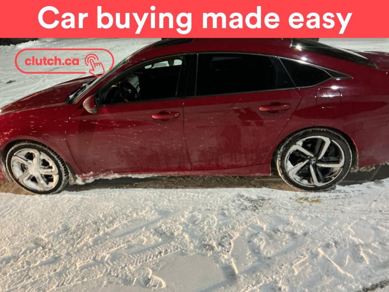 NO ACCIDENTS / CLEAN CARFAX / Front Heated Seats, Climate Control, Dual Zone Front Climate Control and more!<br> <br>Clutch is the largest online used car retailer in Canada, delivering a seamless, hassle-free car-buying experience to drivers everywhere. Shop thousands of used cars online, get the right one delivered to your door, and enjoy peace of mind with our 10-Day Money-Back Guarantee. How sweet is that? To learn more, visit clutch.ca.<br> <br>The top features for this car include:<br> <br>Brake Assist<br>Front Heated Seats<br>Climate Control<br>Dual Zone Front Climate Control<br>Premium Sound System<br>Bluetooth Music<br>Touchscreen Display<br>Cruise Control<br>Adaptive Cruise Control<br>12V Outlet<br>Hands Free Device Connectivity<br>Apple CarPlay<br>Android Auto<br>USB Input<br>Keyless Entry<br>Passive Keyless Entry<br>Push Button Start<br>Keyfob Remote Start<br>Lane Departure Warning<br>Active Lane Keep Assistance<br>Forward Collision Mitigation<br>Pedestrian Detection<br>Driver Attention Alert<br>Traffic Sign Recognition<br>Hill Assistance<br>Automatic High Beams<br>Rear View Camera<br>Power Driver Seat<br> <br>Seamless home delivery - Delivery to your door in a matter of days. Available on select packages.<br> <br>Try it out for 10 days - If you do not like it, we will take it back. <br> <br>Quality assured - All cars go through our rigorous 210-point inspection and reconditioning process.<br> <br>Peace of mind - Warranty and protection plans available.<br> <br>Haggle-free - No haggling or hard sells.<br> <br>100% Transparency - Full inspection reports on every car, including high-res photography and a free Carfax report.<br> <br>Listed price is for cash purchase only and does not include taxes, Shipping Fees (if applicable), Delivery Fees (if applicable), government licensing fees.<br> <br>Previous Provincial Registrations:<br>Ontario<br> <br>Stock # 85781