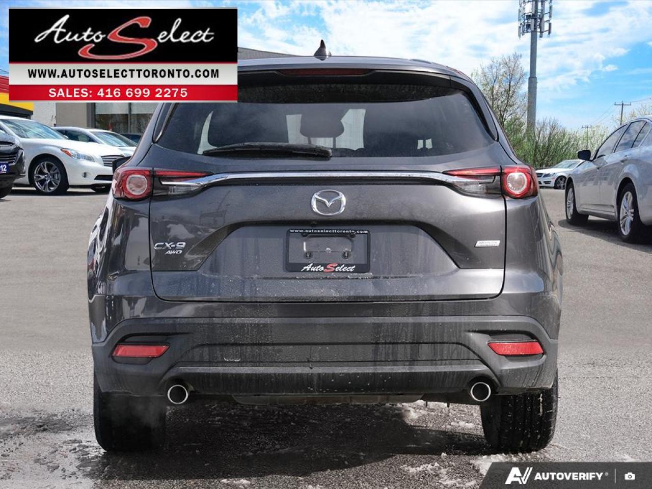 2017 Mazda CX-9 GS-L AWD - 7 Seater - Leather - Sunroof - Clean Carfax Photo
