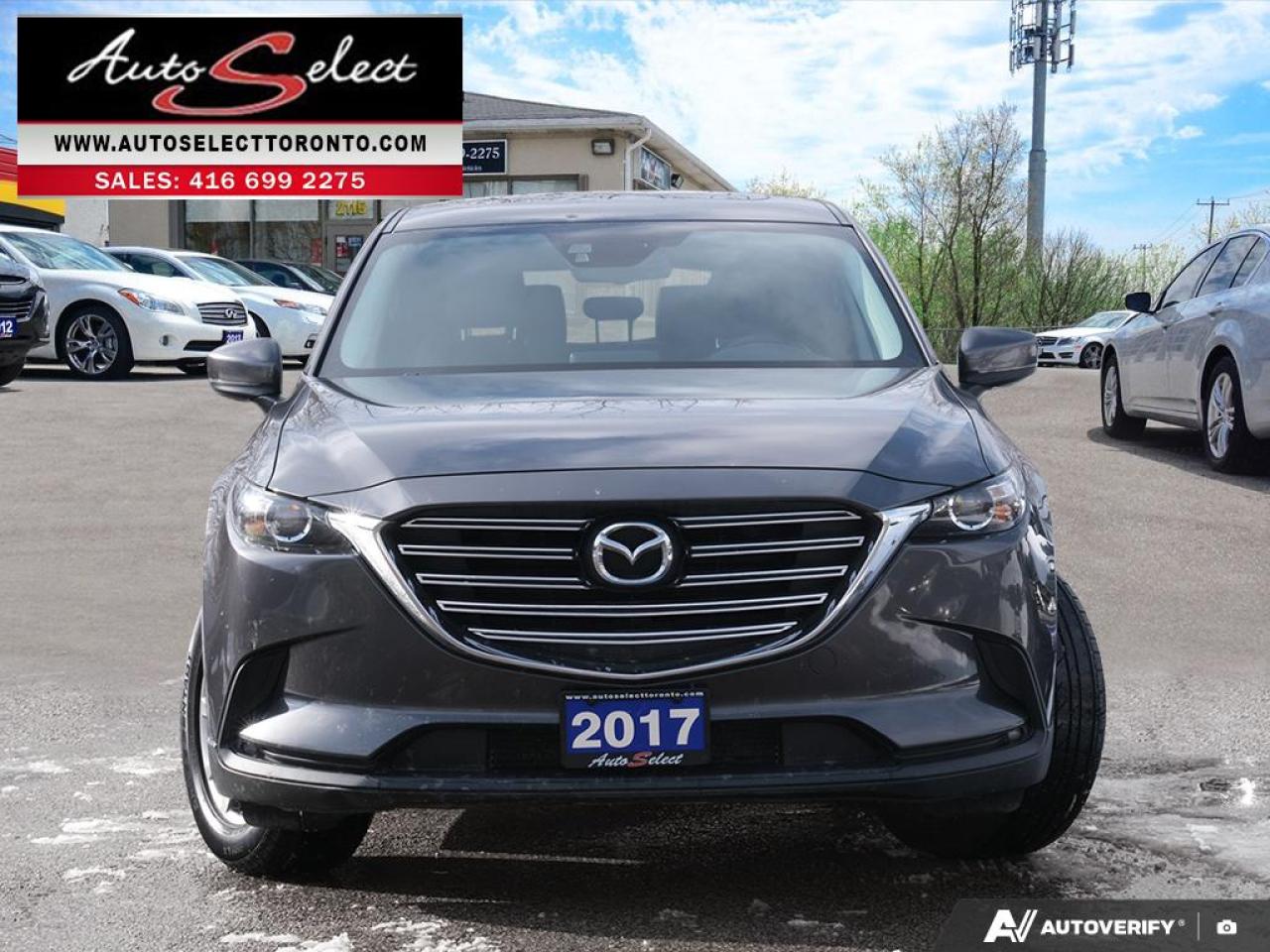 2017 Mazda CX-9 GS-L AWD - 7 Seater - Leather - Sunroof - Clean Carfax Photo