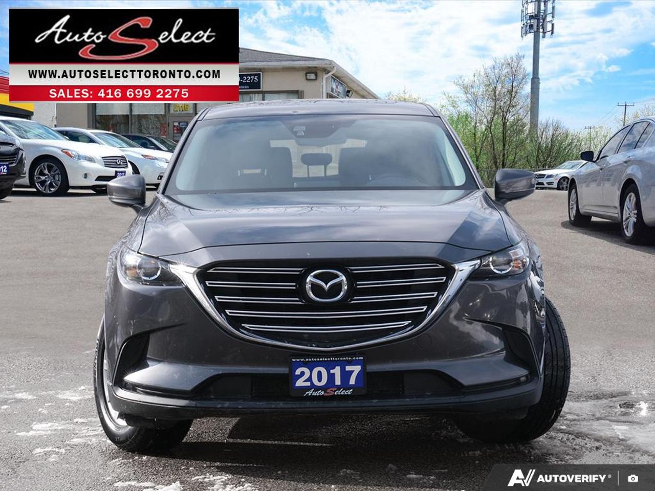2017 Mazda CX-9 GS-L AWD - 7 Seater - Leather - Sunroof - Clean Carfax Photo