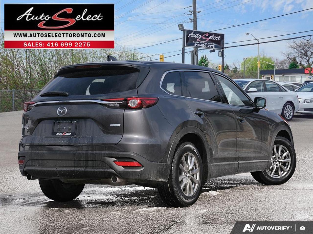 2017 Mazda CX-9 GS-L AWD - 7 Seater - Leather - Sunroof - Clean Carfax Photo3
