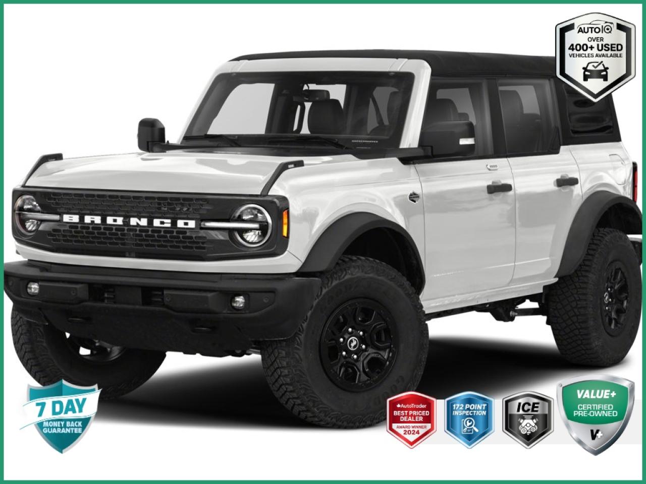 Used 2022 Ford Bronco Wildtrak V6 LUX PACKAGE 4X4 NO ACCIDENTS CERTIFIED for sale in Hamilton, ON