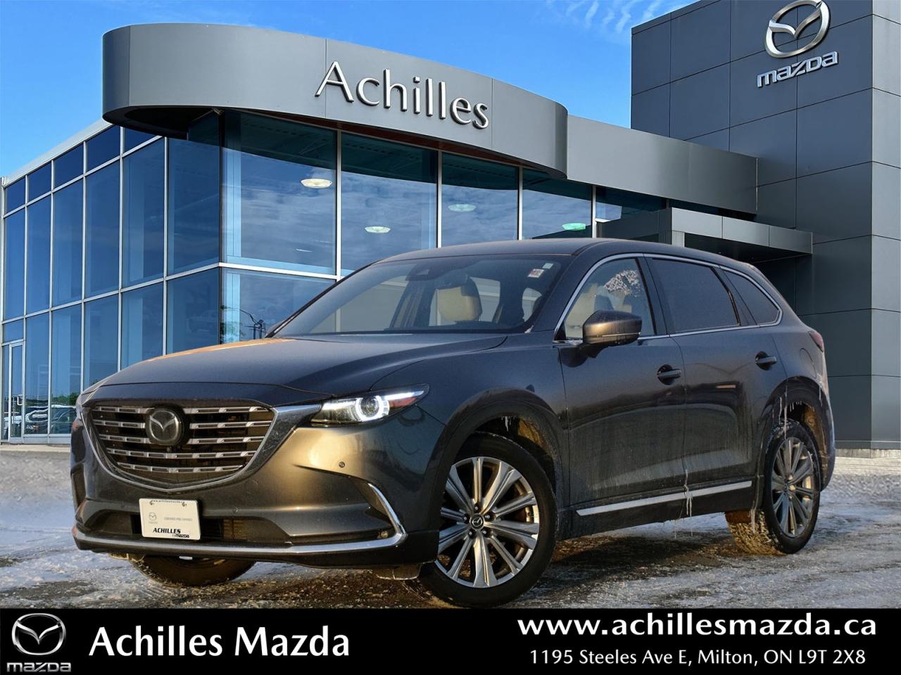 Used 2023 Mazda CX-9 Signature SIGNATURE, AWD, NAPPA LEATHER, LOADED for sale in Milton, ON