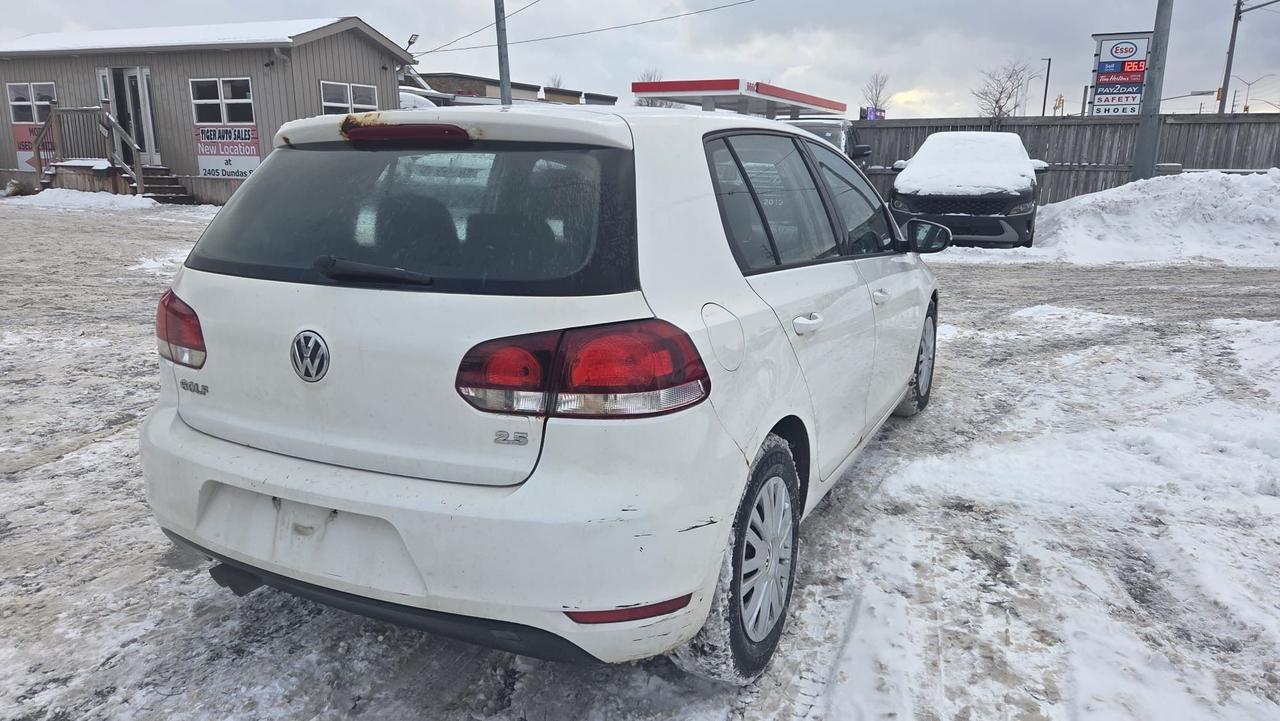 2013 Volkswagen Golf TRENDLINE, RUNS AND DRIVES GREAT, MANUAL, AS IS Photo