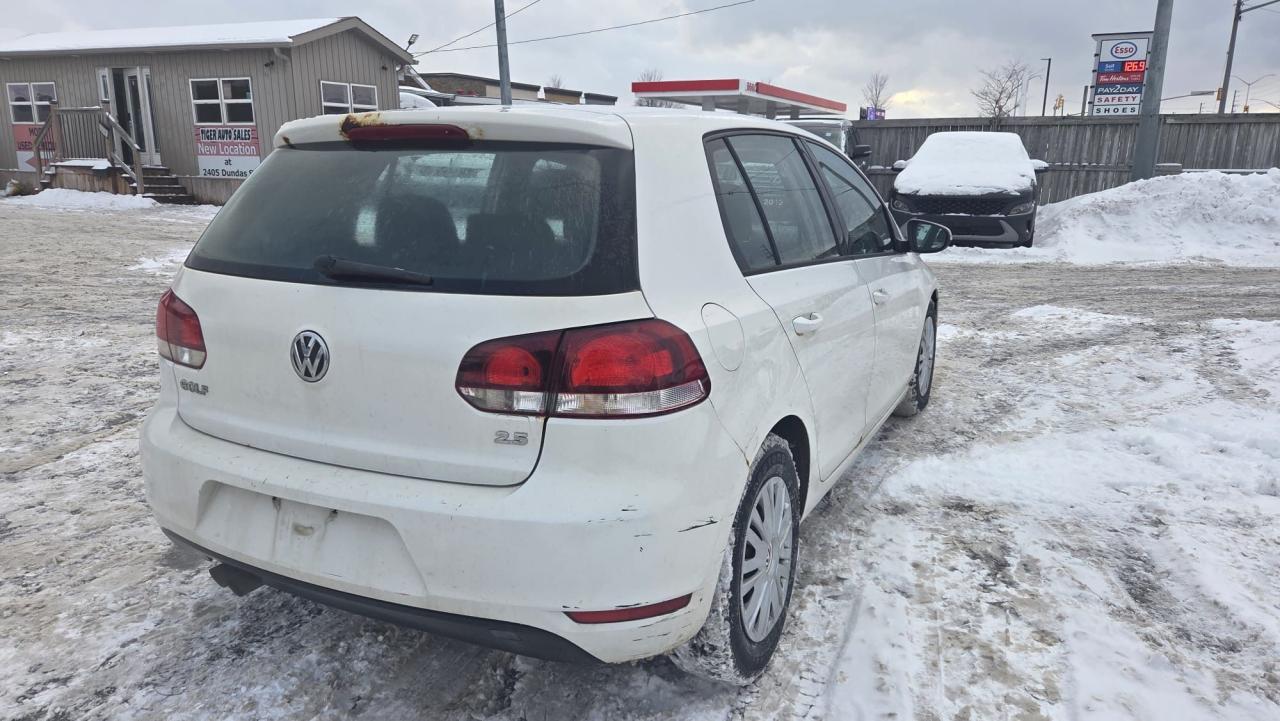 2013 Volkswagen Golf TRENDLINE, RUNS AND DRIVES GREAT, MANUAL, AS IS Photo4