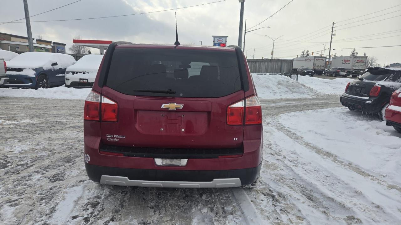 2013 Chevrolet Orlando LT, AUTO, 4 CYL, 7 PASSENGER, ONLY 58KMS, CERT Photo3