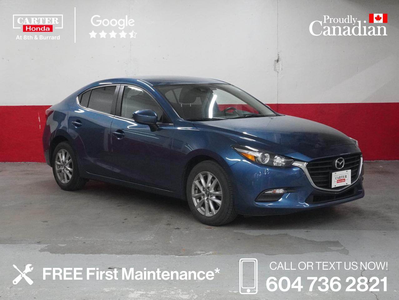 Used 2017 Mazda MAZDA3 3 GS NO ACCIDENTS, SCBS, BLUETOOTH, BACKUP CAM for sale in Vancouver, BC