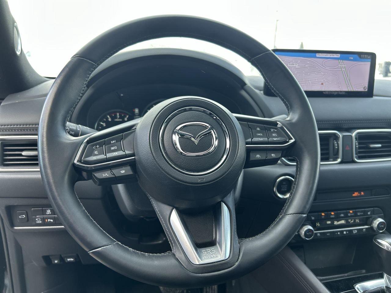 2023 Mazda CX-5 Signature AWD at HTD Steering|BlindSpot Photo4