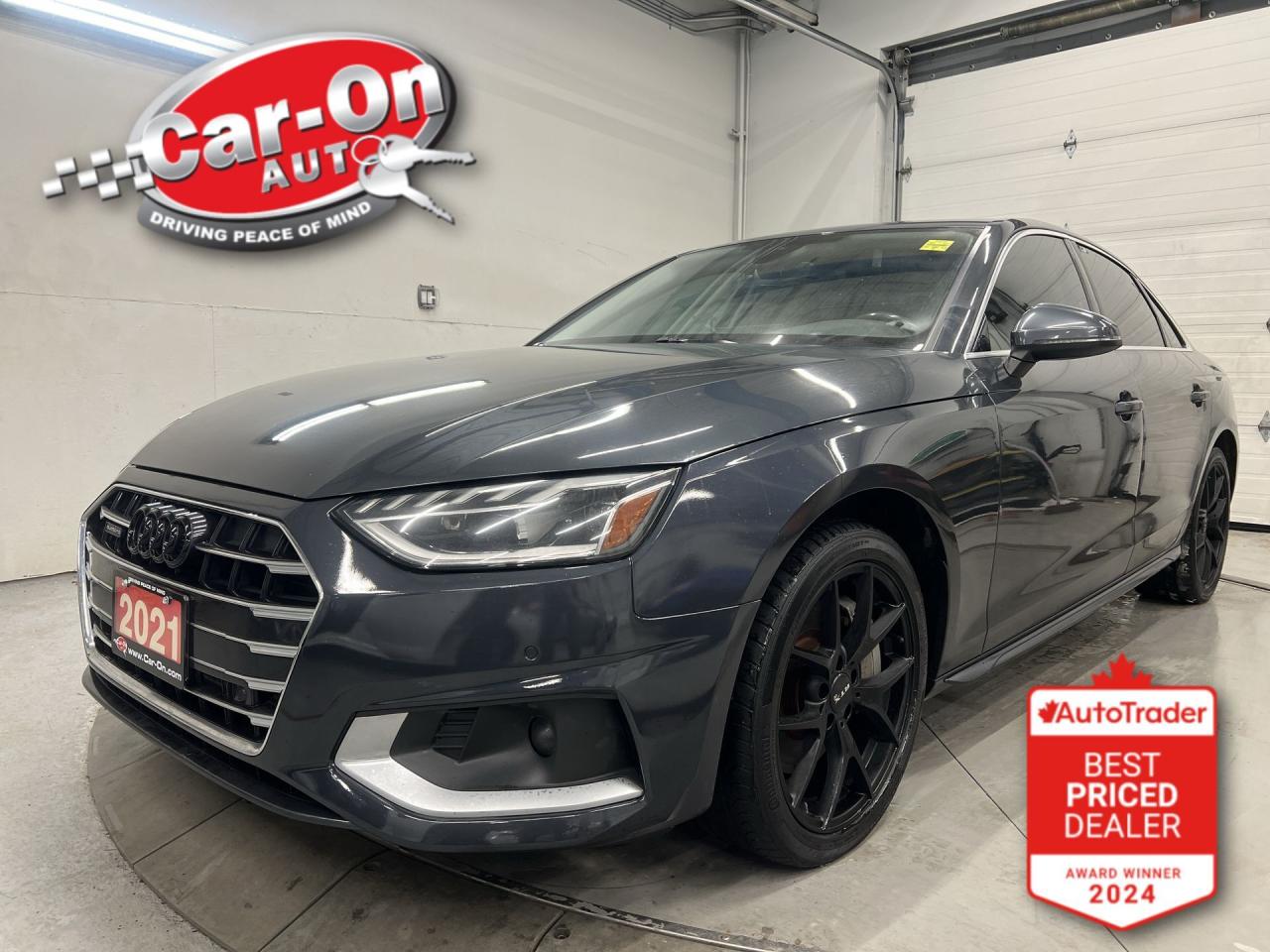 2021 Audi A4 AWD | HTD LEATHER | SUNROOF | CARPLAY | BLUETOOTH Photo0