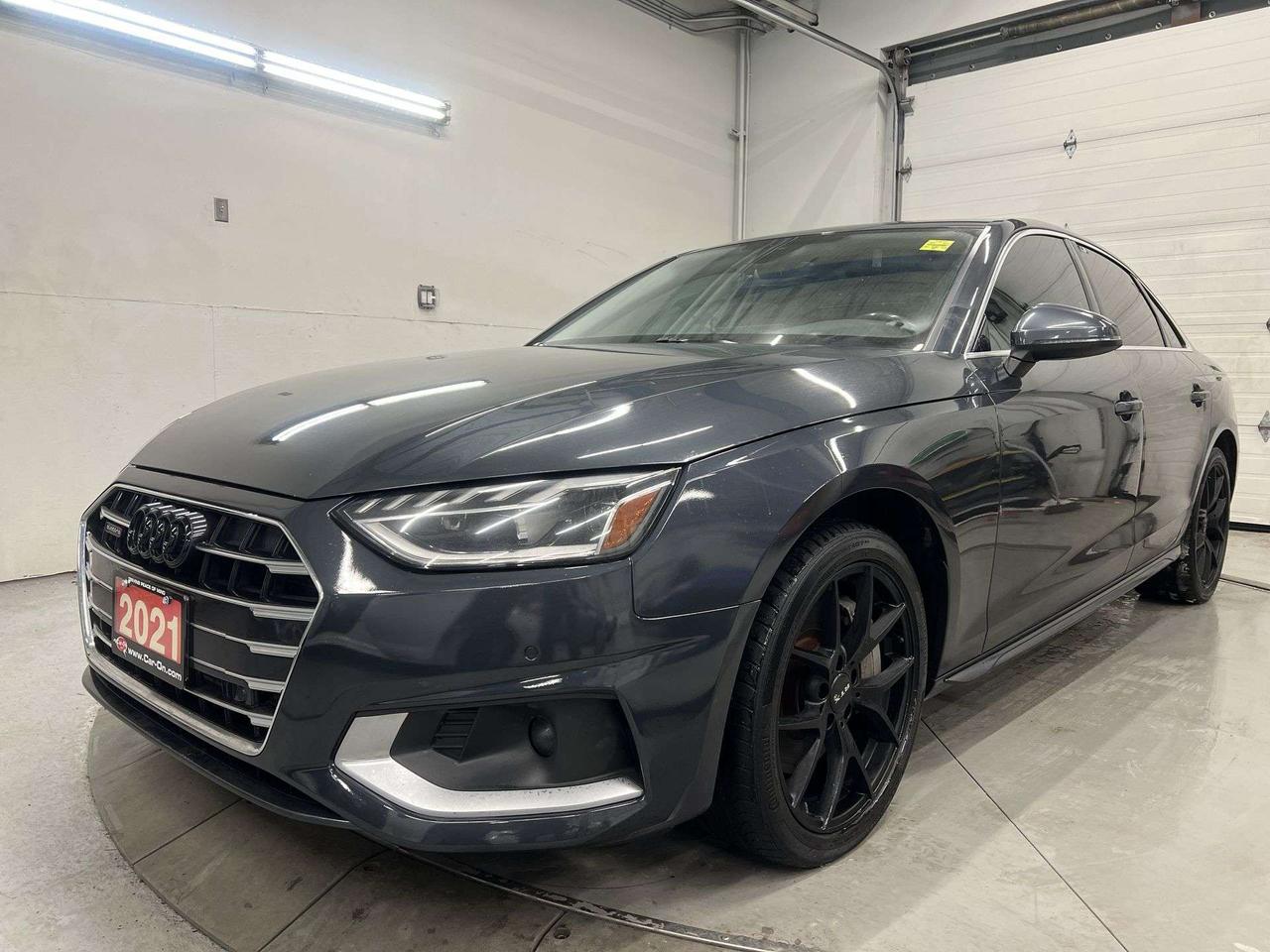 2021 Audi A4 AWD | HTD LEATHER | SUNROOF | CARPLAY | BLUETOOTH Photo0