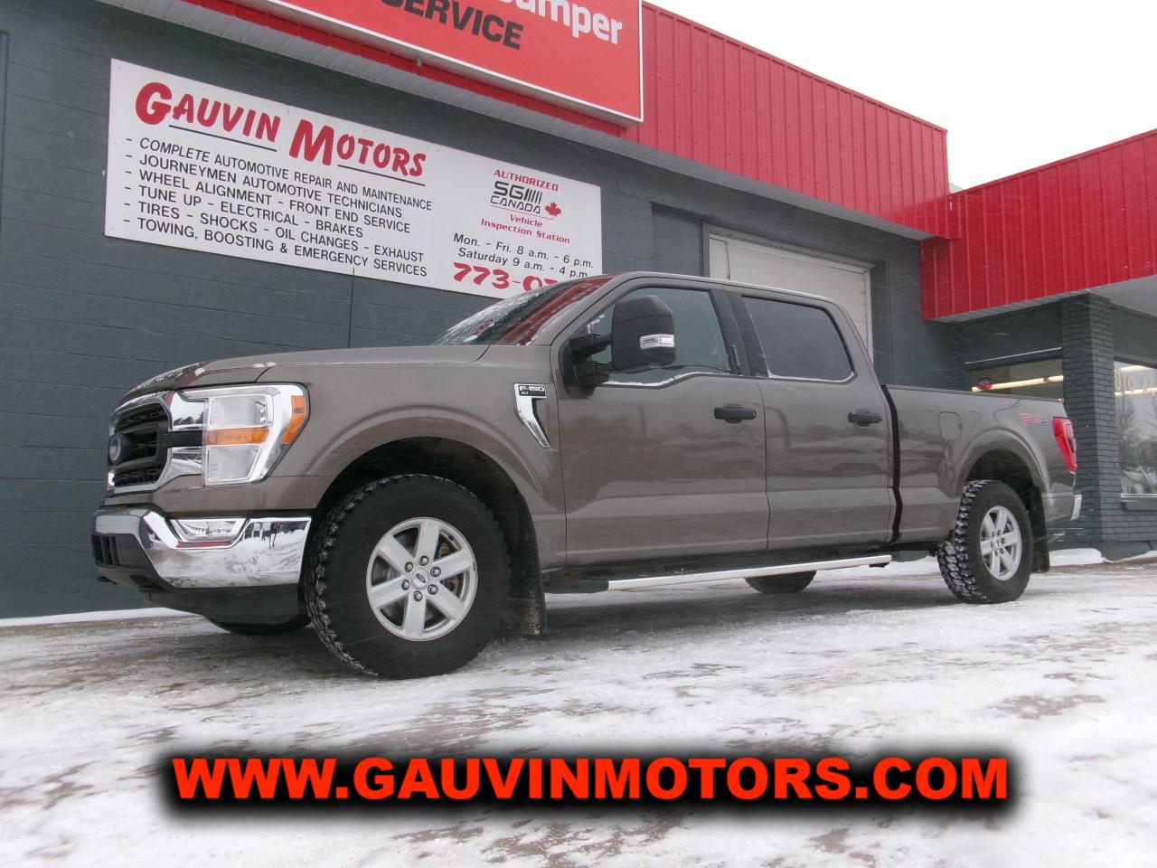 Discover an incredible deal at Gauvin Motors Ltd in Swift Current!

?? **2022 Ford F-150 XLT Supercrew with FX4 Off-Road Package**

This powerhouse is equipped with a **400 hp 5.0 L V8 engine** paired with a **10-speed automatic transmission**, making it both economical and formidable on any terrain. 

**Key Features:**

- **Spacious 6.5 Foot Box**: Perfect for hauling gear or tackling tough jobs.
- **Comfort & Convenience**: Enjoy a **10-way power driver seat** and power adjustable pedals for personalized comfort.
- **Advanced Technology**: Stay on course with a navigation system, lane departure warning, and a trip computer.
- **Enhanced Visibility**: Equipped with fog lights and a rear camera for improved safety.
- **Towing Capability**: Features a tow package with a pro trailer cam and variable drive modes.
- **Durability & Style**: Comes with a **spray-in box liner**, mud flaps, and step bars for added functionality and aesthetics.
- **Premium Sound System**: Experience high-quality audio with AM/FM/XM/MP3/streaming capabilities, plus Apple CarPlay and Android Auto.

This unit is gorgeous in Stone Grey Metallic Paint and is **fully inspected and serviced**, looking sharp and ready for adventure. 

**Price**: Only **$35,995**one of the best values around!

We welcome trades and offer low-rate, on-the-spot financing options. Dont miss out on this fantastic opportunityvisit Gauvin Motors Ltd today!

?? Reach out or drop by for a test drive!