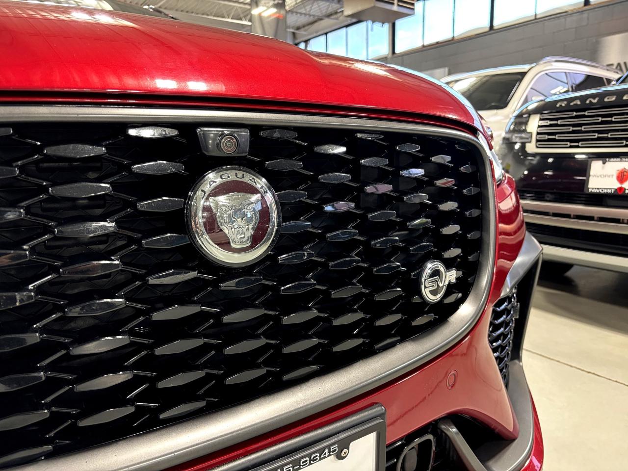 2021 Jaguar F-PACE P550 SVR|V8SUPERCHARGED|550HP|AWD|REDLEATHER|NAV|+ Photo2