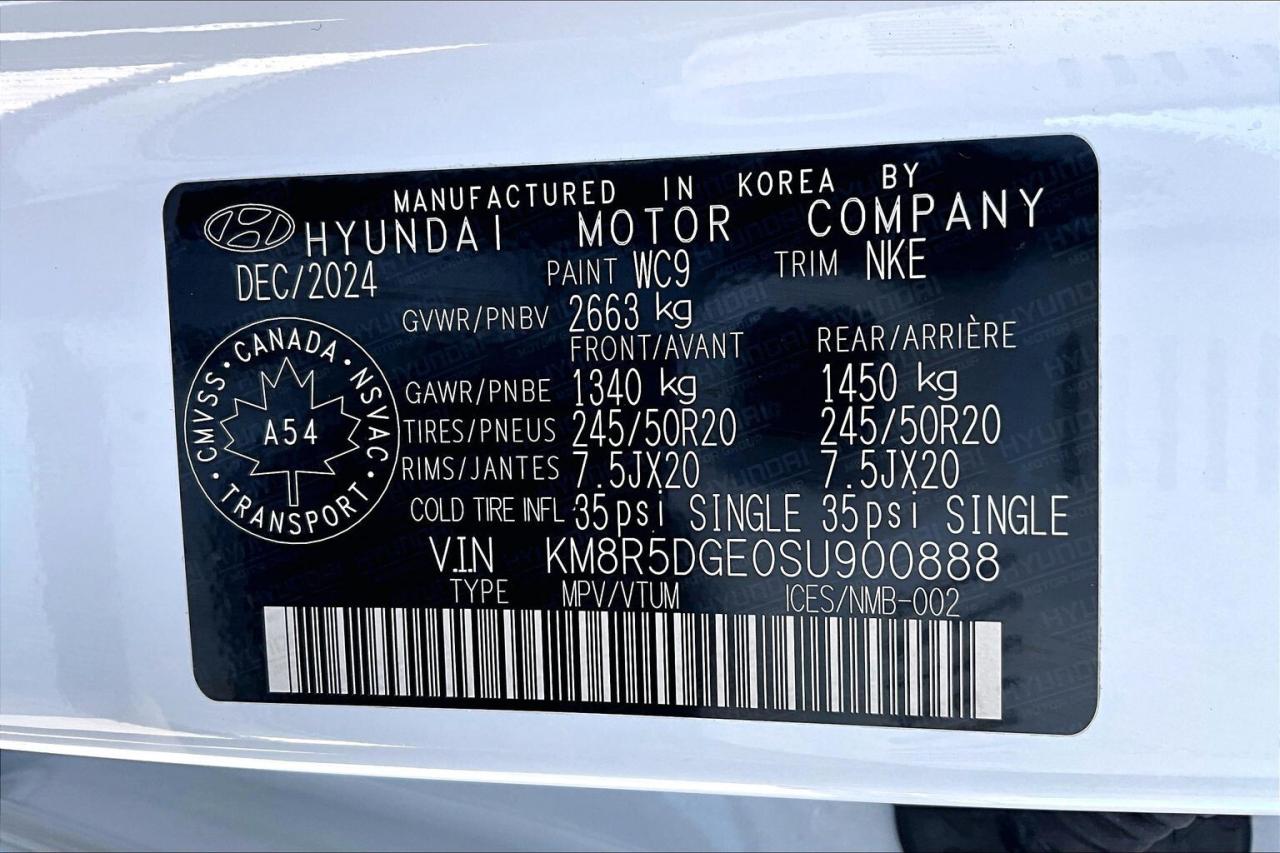 2025 Hyundai PALISADE Ultimate Calligraphy Night 7Seat AWD Photo
