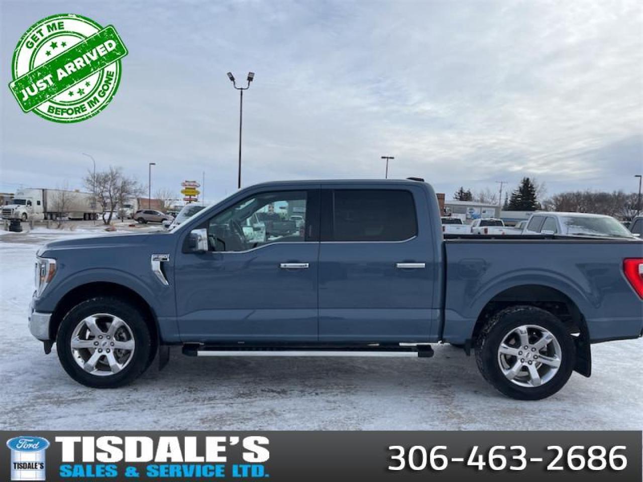Used 2023 Ford F-150 Lariat  - Leather Seats -  Cooled Seats for sale in Kindersley, SK