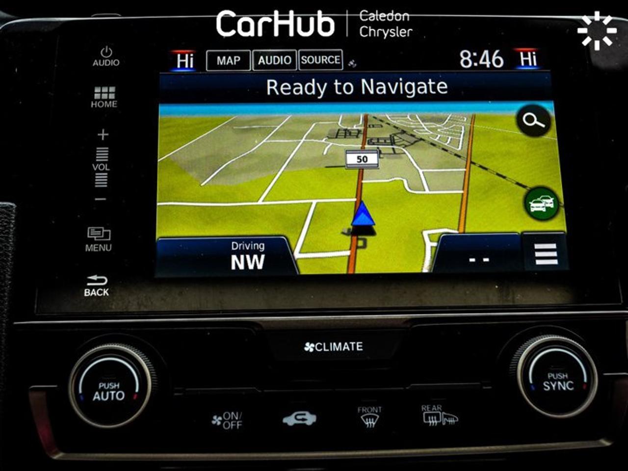 2018 Honda Civic Sedan Si Sunroof Heated Front Seats Bluetooth Alloy Rims Photo4