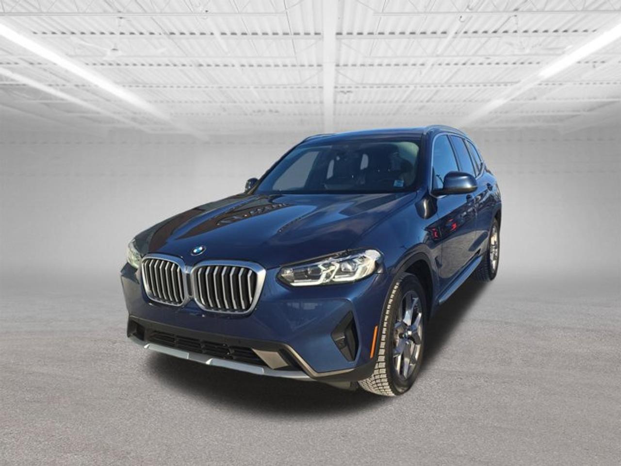 2022 BMW X3 xDrive30i Luxury Meets PerformanceExperience the perfect balance of power, comfort, and advanced technology in this 2022 BMW X3 xDrive30i. With BMWs legendary engineering and intelligent all-wheel drive, this premium SUV delivers confidence in every season and excitement on every drive.Performance & Capability2.0L BMW TwinPower Turbo Inline-4 Engine248 Horsepower / 258 lb-ft of Torque8-Speed Automatic Transmission with Sport & Manual ModesxDrive Intelligent All-Wheel Drive SystemDynamic Driving Modes (Eco Pro, Comfort, Sport)Luxury & ComfortPremium SensaTec UpholsteryPower Front Sport Seats with Driver MemoryPanoramic MoonroofTri-Zone Automatic Climate ControlPower LiftgateTechnology & Connectivity12.3 Digital Instrument Cluster12.3 Central Touchscreen DisplayApple CarPlay & Android AutoNavigation SystemBluetooth & USB ConnectivityBackup Camera with Front & Rear Parking SensorsSafety & Driver AssistanceBlind Spot DetectionLane Departure WarningForward Collision MitigationAdaptive Cruise Control (if equipped)BMW Advanced Safety SystemsWith bold styling, signature kidney grille, LED headlights, and sporty alloy wheels, the 2022 BMW X3 xDrive30i stands out wherever it goes.