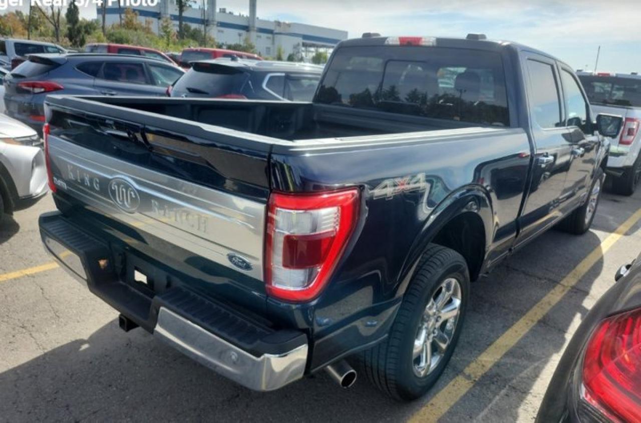 2022 Ford F-150 King Ranch 4X4 | 3.5L Hybrid | Max Tow Pkg | 360 Camera | Leather | Sunroof | Power Boards & More ! Photo3