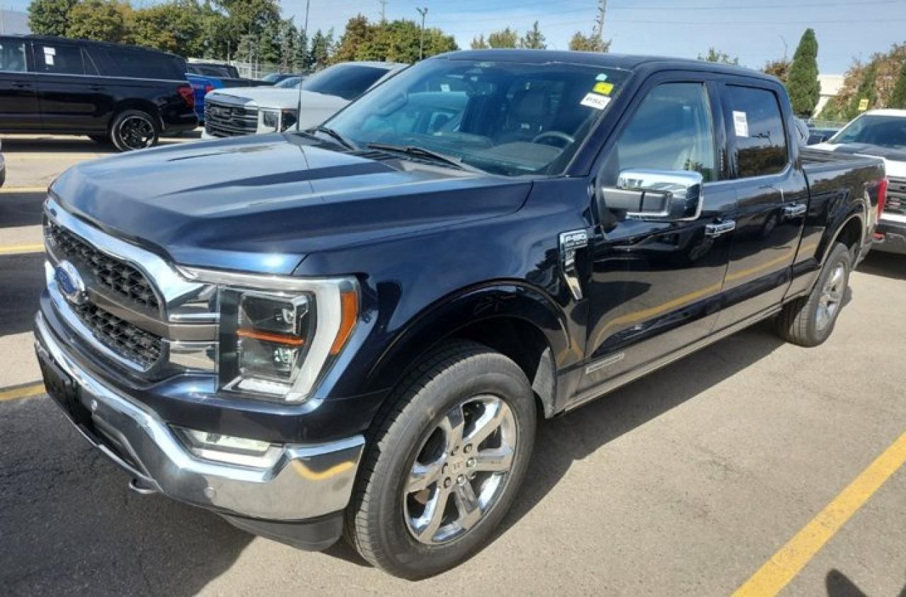 2022 Ford F-150 King Ranch 4X4 | 3.5L Hybrid | Max Tow Pkg | 360 Camera | Leather | Sunroof | Power Boards & More ! Photo0