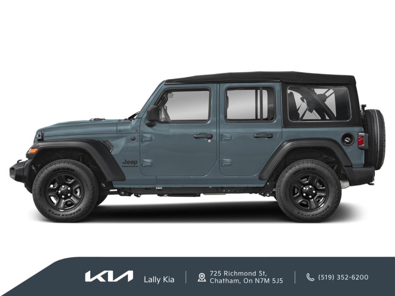 2024 Jeep Wrangler Sport New Arrival | Low KMs | Clean CarFax | Hard Top Photo3