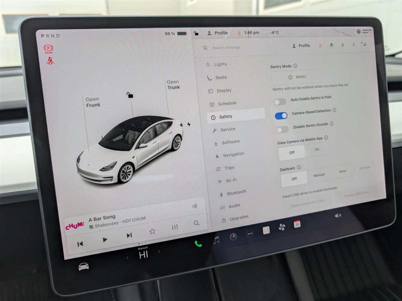 2022 Tesla Model 3 STANDARD - WHITE INTERIOR Photo