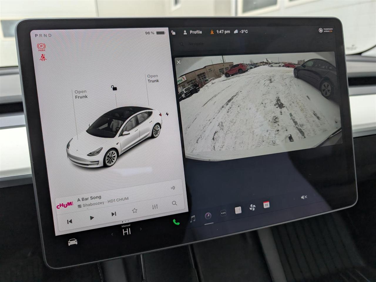 2022 Tesla Model 3 STANDARD - WHITE INTERIOR Photo