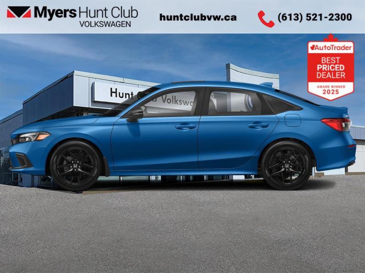 Used 2022 Honda Civic Sedan Sport  - Sunroof -  Android Auto for sale in Ottawa, ON