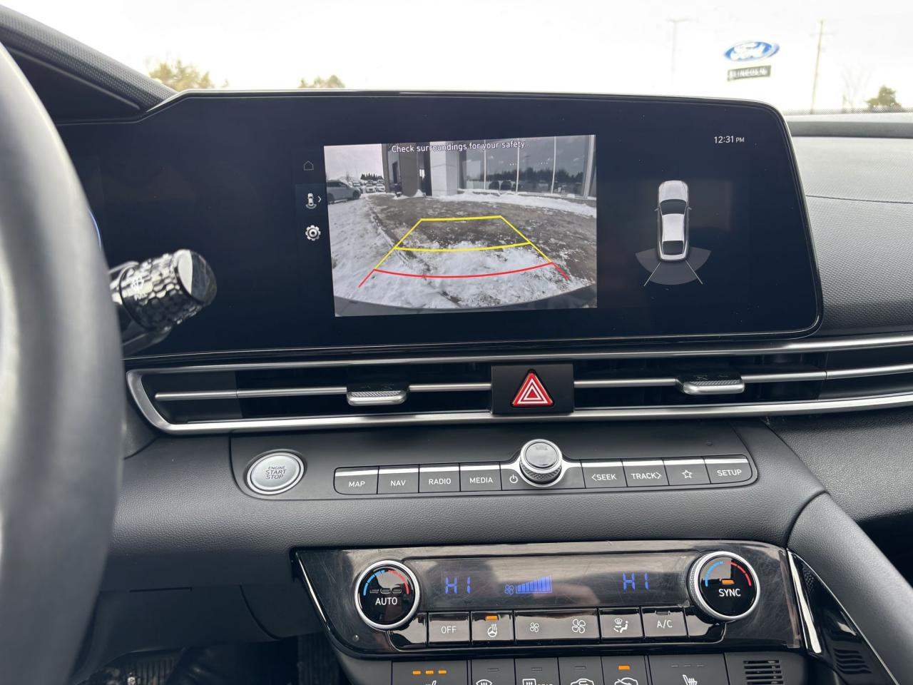 2023 Hyundai Elantra HYBRID, LUXURY, LEATHER, ROOF, LOADED! Photo