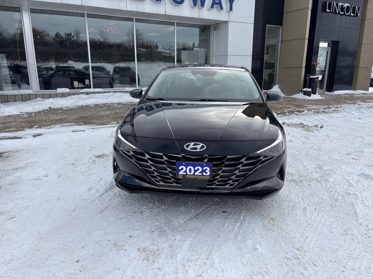 2023 Hyundai Elantra HYBRID, LUXURY, LEATHER, ROOF, LOADED! Photo1