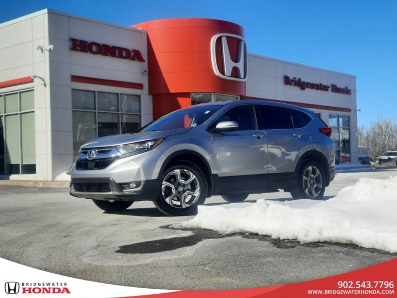 Odometer is 17374 kilometers below market average!Silver 2017 Honda CR-V EX-L AWD CVTNew TiresNew Rear BrakesFresh MVI-Motor vehicle inspection and current service completed- Oil and filter change- Interior and exterior detailing-Carfaxes vehicle history will be provided-Brakes and tire measurements pass certification standards-Qualifies for several warranty upgrade options-Flexible financing options available-All trade ins are welcomeHelping over 700 customers a year find the right vehicle for them.We are excited to help you with your next vehicle purchase.Reviews:* Owners tend to comment positively on ride quality, overall comfort, versatility, flexibility, roominess, and good fuel efficiency. The CR-V, when equipped with proper winter tires, is a confident and sure-footed performer in winter months, and several upscale design touches throughout the handy and accommodating cabin were also highly rated. Source: autoTRADER.ca