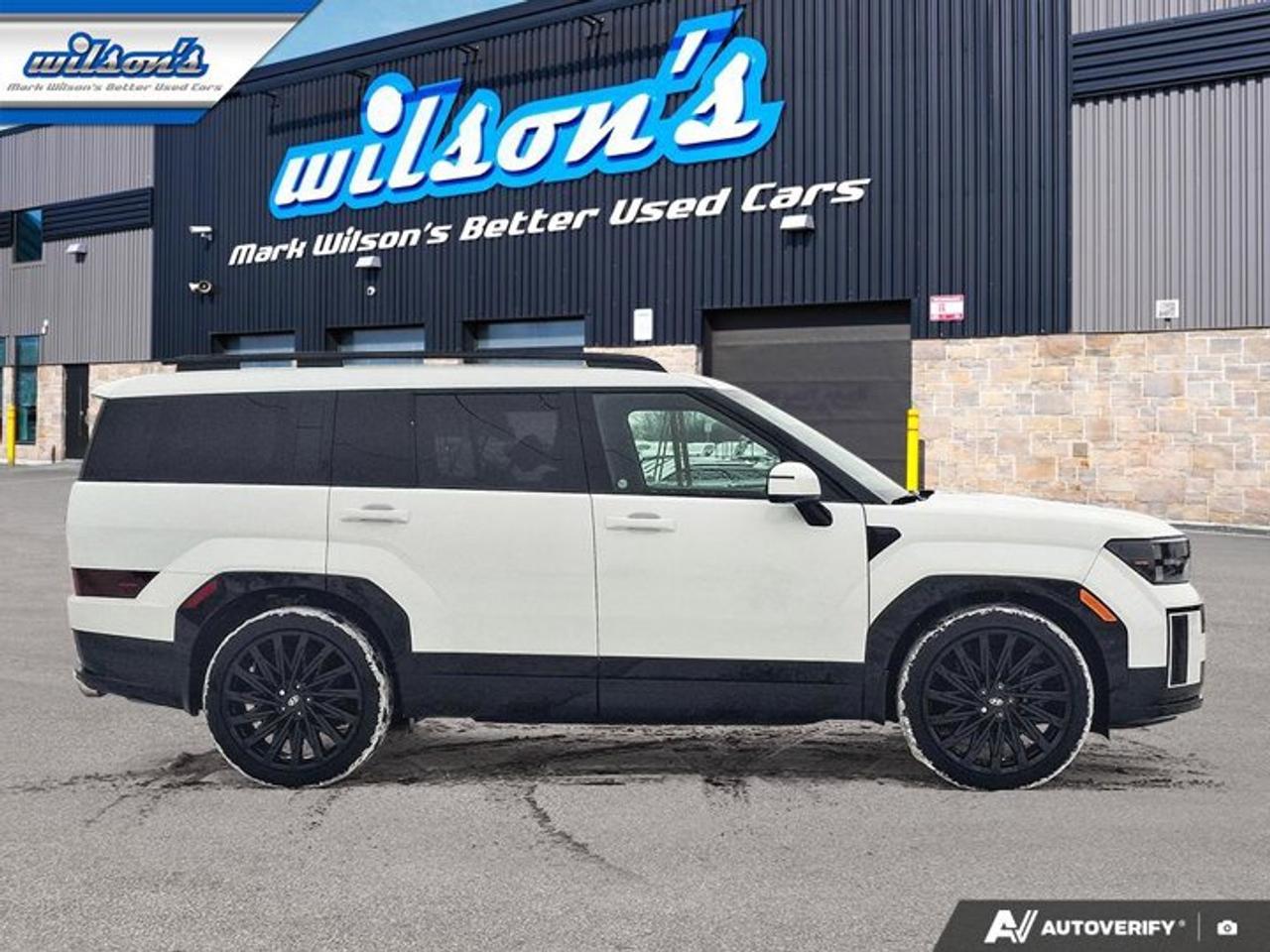 2025 Hyundai Santa Fe Ultimate Calligraphy AWD | 2nd Row Captain's Chairs | Moonroof | Heated + Cooled Seats | and More ! Photo