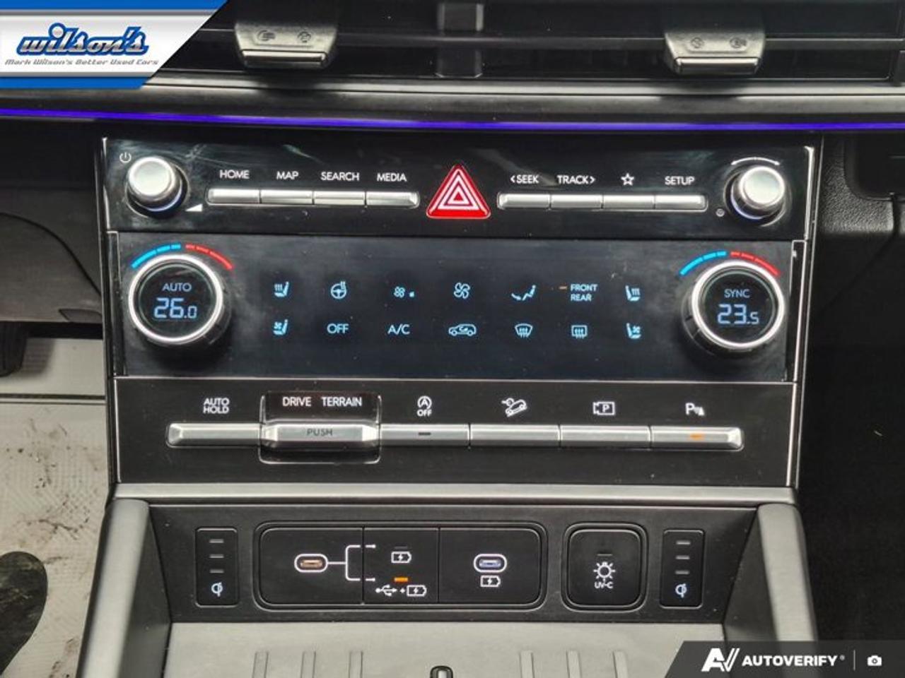 2025 Hyundai Santa Fe Ultimate Calligraphy AWD | 2nd Row Captain's Chairs | Moonroof | Heated + Cooled Seats | and More ! Photo