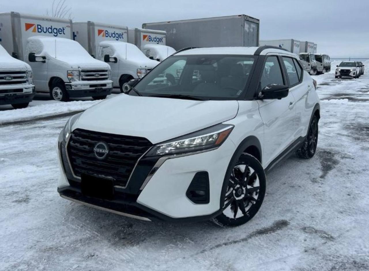 Check out this certified 2024 Nissan Kicks SR | Leather | Heated Seats + Steering | 360 Cam | Bose Audio | Remote Start | and More !. Its Automatic transmission and 1.6 L engine will keep you going. This Nissan Kicks has the following options: Remote Start, Leather, Heated Steering Wheel, Bose Speaker System, Apple Car Play, Air Conditioning, 360 Camera, Heated Seats, Tilt Steering Wheel, and Steering Radio Controls. Test drive this vehicle at Mark Wilsons Better Used Cars, 5055 Whitelaw Road, Guelph, ON N1H 6J4.MASSIVE SELECTION: 500+ vehicles in ONE LOCATION, all Live Market Priced for the best value!STRAIGHTFORWARD & TRANSPARENT PRICING: Our Advertised Price INCLUDES:Safety Certification! (No separate certification fee upcharge).FREE Carfax History Report!NO upcharge for paying cash!CONFIDENCE & PEACE OF MIND: 30-Day/3,000 km Warranty INCLUDED! Plus a 5-Day Exchange Privilege!*EASY FINANCING: Better-than-bank rates, $0 Down, and 3 Months No Payments available OAC. BAD CREDIT APPROVED HERE!WE BUY CARS: Get Top Dollar for your trade, or sell us your vehicle for CASH even if you dont buy ours!www.shopwilsons.comAn Honest, Transparent Buying Experience. Trusted in business since 1961!(Cash Prices Exclude HST and Licensing Fees only.)