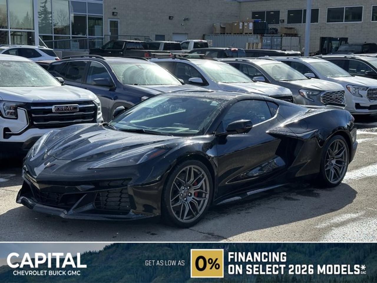 This Chevrolet Corvette delivers a Gas V8 5.5L/ engine powering this Automatic transmission. TRANSMISSION, 8-SPEED DUAL CLUTCH, INCLUDES MANUAL AND AUTO MODES (STD), STEALTH INTERIOR TRIM PACKAGE dark finish aluminum trim, SEATS, TWO-TONE.*This Chevrolet Corvette Comes Equipped with These Options *BATTERY PROTECTION PACKAGE , LPO, SPOILER EXTENSION, CLEAR SMOKED CENTRE BRIDGE WITH JAKE LOGO Genuine Corvette Accessory, LPO, FRONT RADIATOR GRILLE SCREENS Genuine Corvette Accessory, FRONT LIFT ADJUSTABLE HEIGHT WITH MEMORY includes (TR7) automatic headlamp levelling system, ENGINE, 5.5L V8 DI, HIGH-OUTPUT Variable Valve Timing (VVT), (670 hp [499.6 kW] @ 8400 rpm, 460 lb-ft of torque [623.8 N-m] @ 6300 rpm) (STD), CALIPERS, EDGE RED-PAINTED, 2LZ PREFERRED EQUIPMENT GROUP includes standard equipment, Wireless Phone Charging 2 wireless charging pads for phone or portable devices, located on centre console and between seatbacks, Wireless Apple CarPlay/Wireless Android Auto, Wipers, front intermittent.* Stop By Today *Youve earned this- stop by Capital Chevrolet Buick GMC Inc. located at 13103 Lake Fraser Drive SE, Calgary, AB T2J 3H5 to make this car yours today!