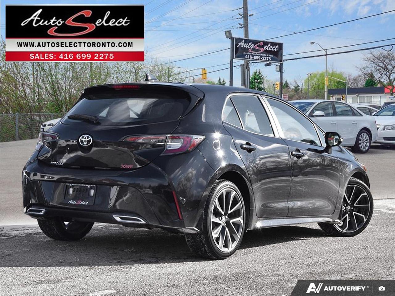 2019 Toyota Corolla Hatchback XSE Low Mileage - Apple Carplay - Clean Carfax Photo3