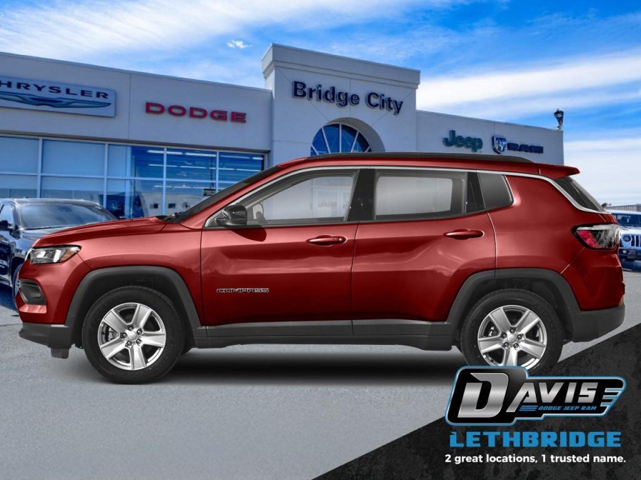 Used 2022 Jeep Compass Limited - Leather Seats for sale in Lethbridge, AB