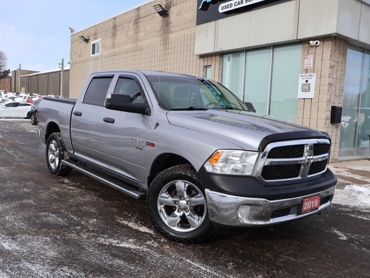 2019 RAM 1500 TRADESMAN CREW 4WD DIESEL *ACCIDENT FREE* CAMERA NAV BLUETOOTH CRUISE ALLOYS Photo