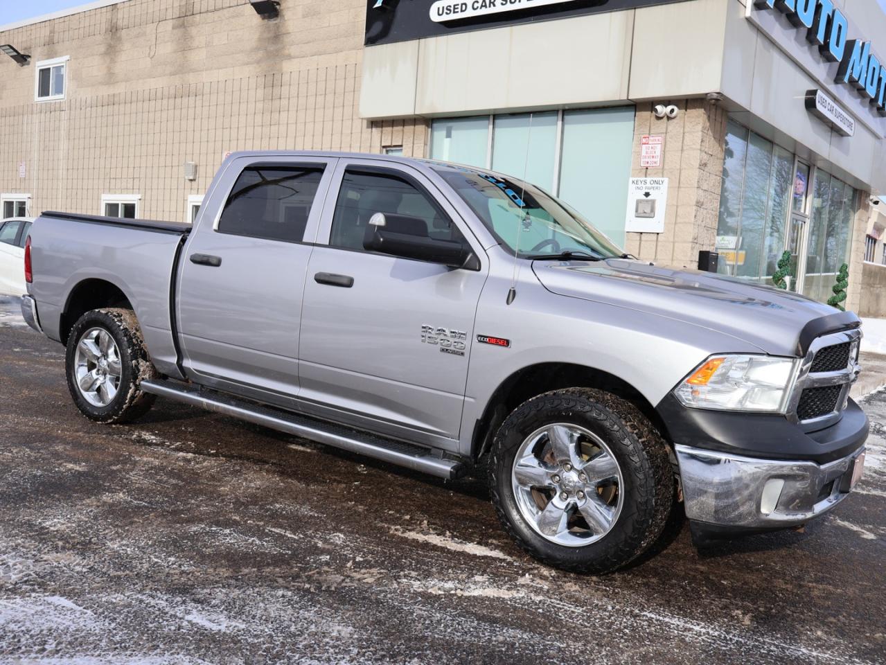 2019 RAM 1500 TRADESMAN CREW 4WD DIESEL *ACCIDENT FREE* CAMERA NAV BLUETOOTH CRUISE ALLOYS Photo