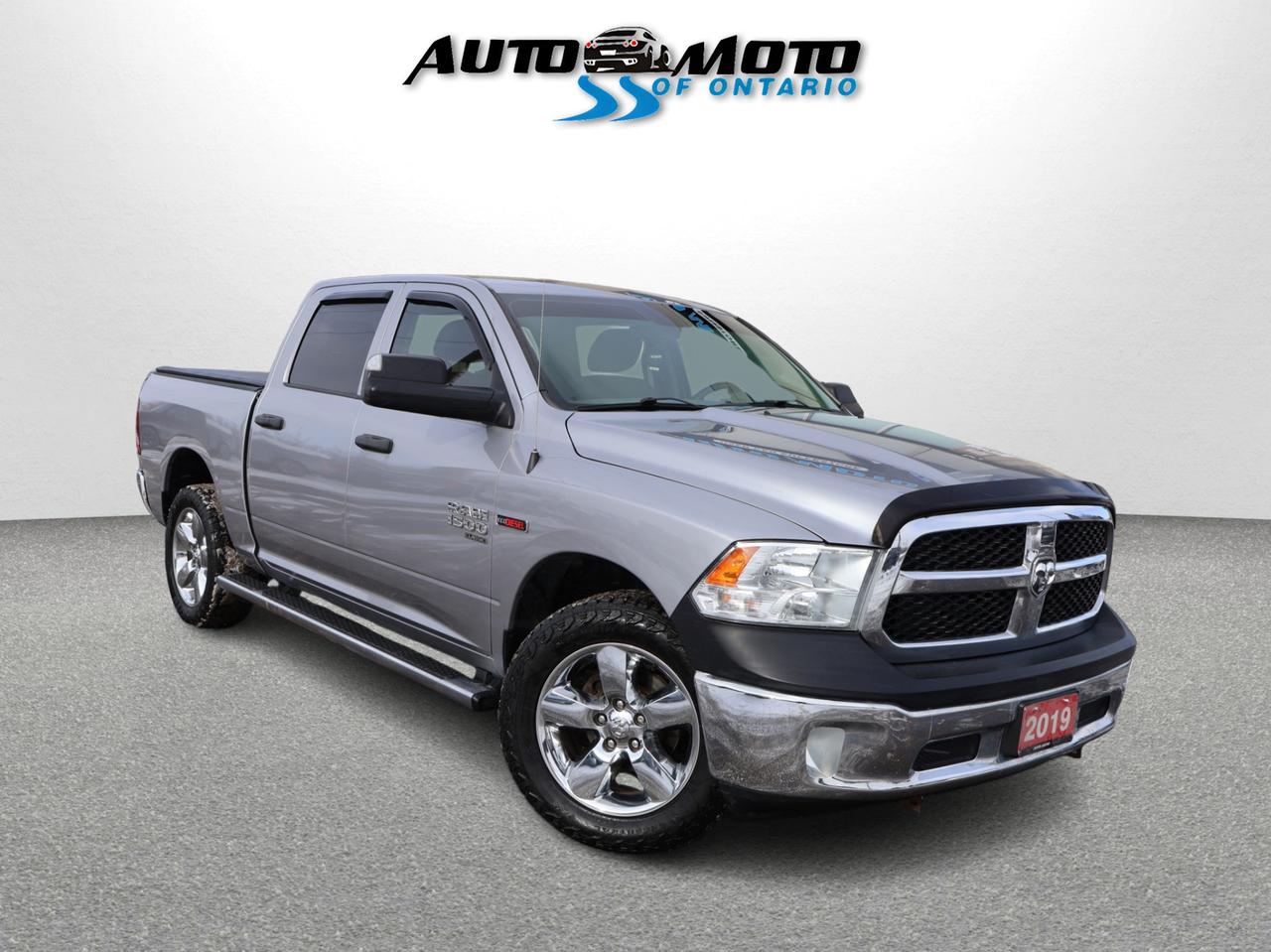 2019 RAM 1500 TRADESMAN CREW 4WD DIESEL *ACCIDENT FREE* CAMERA NAV BLUETOOTH CRUISE ALLOYS - Photo #1