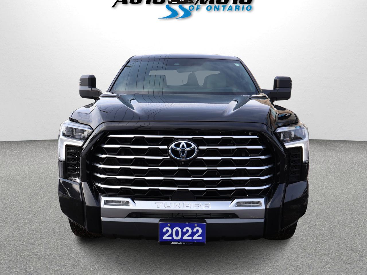 2022 Toyota Tundra CAPSTONE CREW 4WD CERTIFIED *ACCIDENT FREE* 360 CAMERA NAV BLUETOOTH LEATHER HEATED SEATS PANO ROOF CRUISE ALLOYS Photo