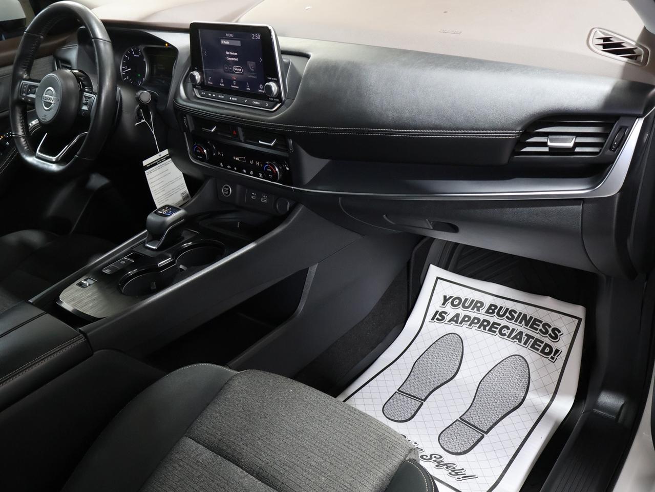 2021 Nissan Rogue S CERTIFIED *1 OWNER*ACCIDENT FREE*NISSAN MAINTAIN* CAMERA BLUETOOTH HEATED SEATS CRUISE ALLOYS Photo