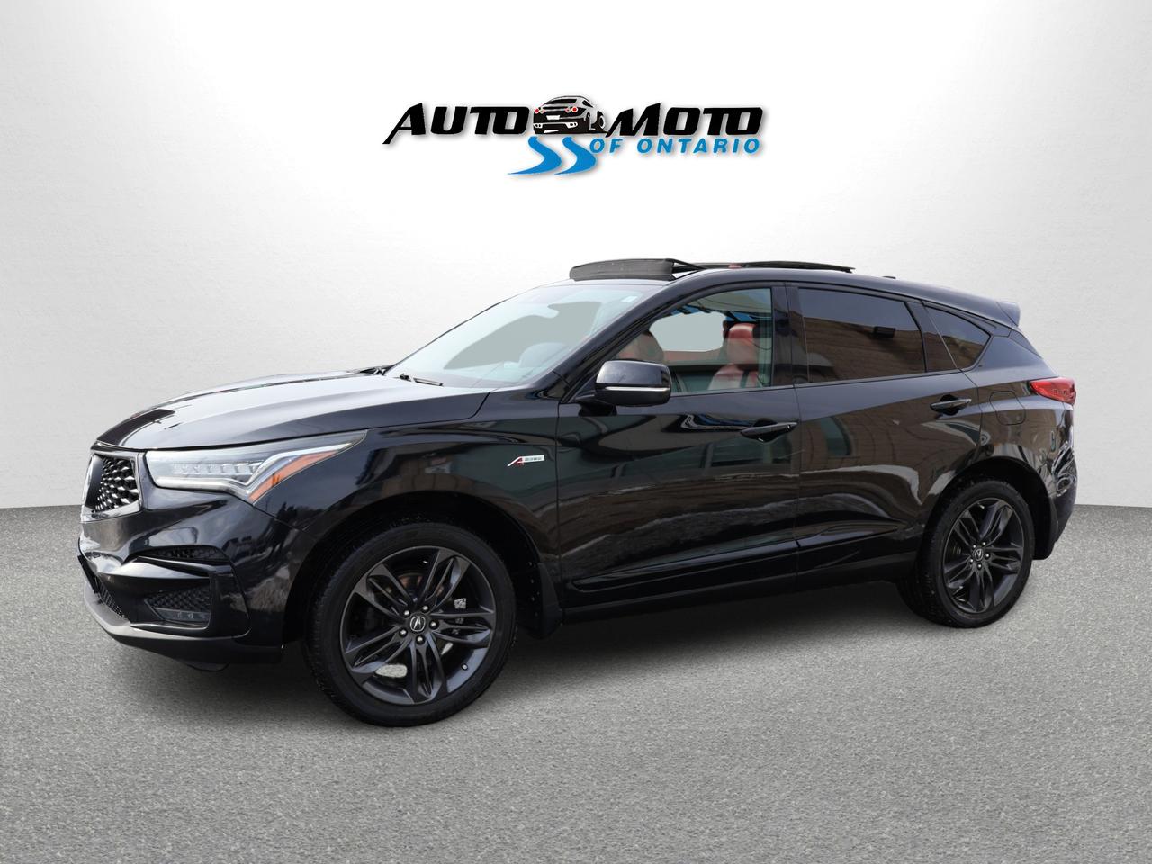 2020 Acura RDX SH-AWD A-SPEC CERTIFIED *SERVICE RECORDS* CAMERA NAV BLUETOOTH LEATHER HEATED SEATS PANO ROOF CRUISE ALLOYS Photo2