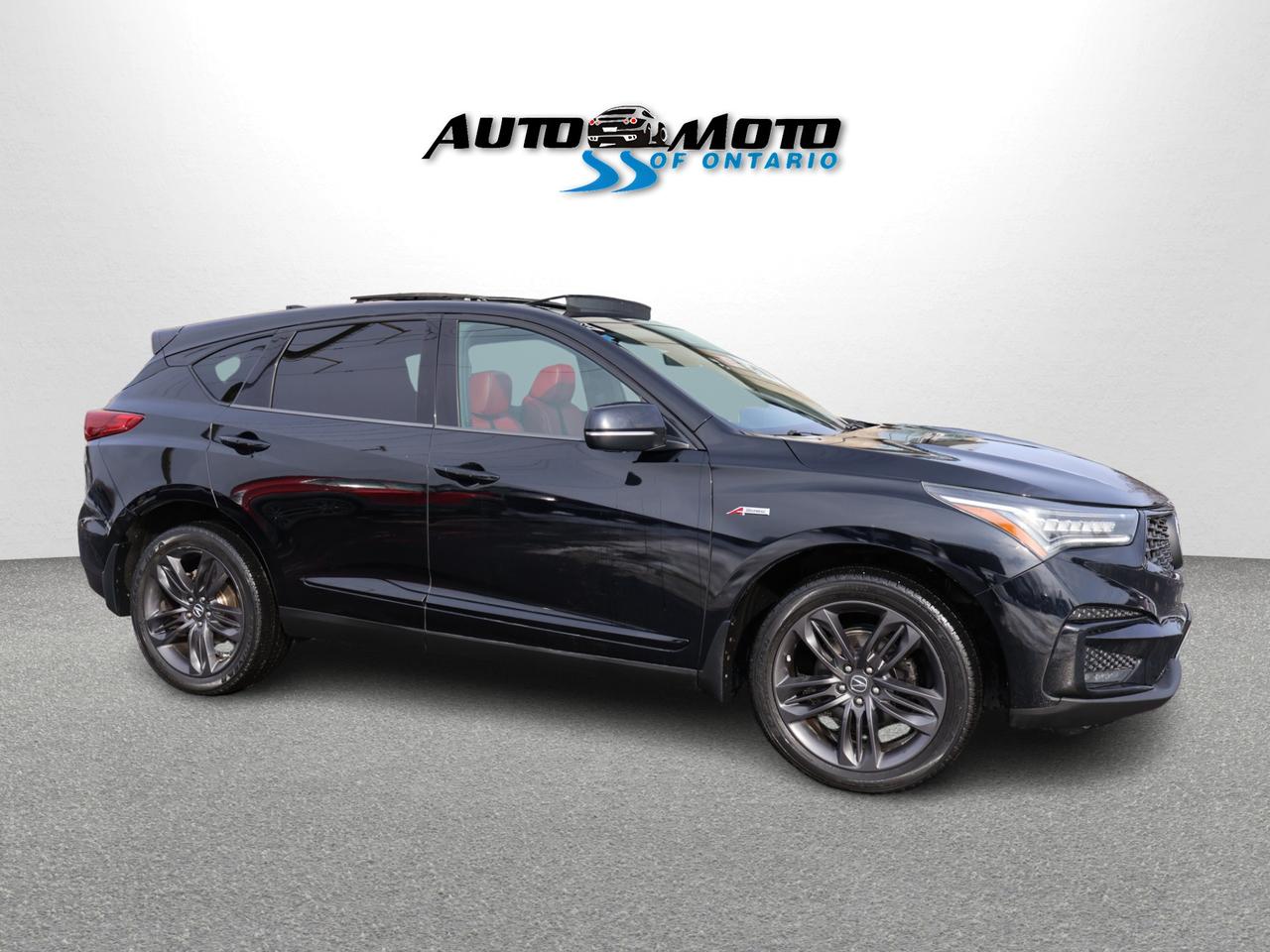 2020 Acura RDX SH-AWD A-SPEC CERTIFIED *SERVICE RECORDS* CAMERA NAV BLUETOOTH LEATHER HEATED SEATS PANO ROOF CRUISE ALLOYS Photo