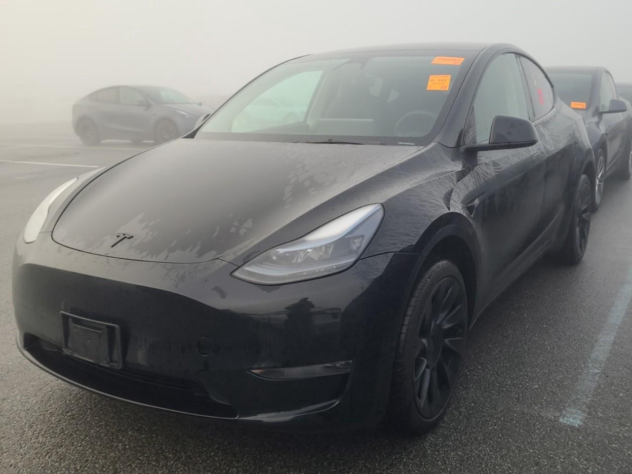 <p><strong>This used 2023 Tesla Model Y Long Range</strong> delivers impressive electric performance, advanced technology, and everyday practicality in one of the most popular EV SUVs on the market. <strong>This used 2023 Tesla Model Y </strong><span style=color:rgb( 0 , 0 , 0 )>is available now at </span><strong>Abbotsford Hyundai</strong><span style=color:rgb( 0 , 0 , 0 )>, your trusted dealership in </span><strong>Abbotsford, British Columbia</strong><span style=color:rgb( 0 , 0 , 0 )>.</span></p><p>With <strong>dual-motor all-wheel drive</strong>, the Long Range model offers quick acceleration, reaching <strong>060 mph in about 4.8 seconds</strong> while maintaining smooth, quiet operation., making it ideal for commuting, road trips, and year-round driving in all weather conditions. Inside, the Model Y provides a clean, modern cabin with seating for up to five and generous cargo space.</p><p>The minimalist interior is anchored by a large touchscreen that controls navigation, media, climate, vehicle settings, and access to Teslas extensive charging network. With a whisper-quiet ride, ample storageincluding a front trunkand advanced connectivity features, the Model Y is designed for convenience and comfort.</p><p>Safety and driver assistance are standout strengths, supported by Teslas suite of active safety technologies and over-the-air software updates that keep the vehicle current. The Model Ys aerodynamic design, responsive handling, and spacious layout make it a versatile choice for families and EV enthusiasts alike. <span style=color:rgb( 0 , 0 , 0 )>This vehicle has undergone a </span><strong>comprehensive multi-point inspection</strong><span style=color:rgb( 0 , 0 , 0 )>by our certified technicians. Ask us about </span><strong>extended warranty options</strong><span style=color:rgb( 0 , 0 , 0 )>, </span><strong>vehicle history reports</strong><span style=color:rgb( 0 , 0 , 0 )>, and </span><strong>flexible financing plans</strong><span style=color:rgb( 0 , 0 , 0 )>tailored to your needs.</span></p> <p>All Abbotsford Hyundai pre-owned vehicles come complete with the remaining Manufacturers Warranty plus a vehicle safety report and a CarFax history report. Abbotsford Hyundai is a BBB accredited pre-owned car dealership, serving the Fraser Valley and our friends in Surrey, Langley and surrounding Lower Mainland areas. We are your Friendly Fraser Valley car dealer. We are located at 30250 Automall Drive in Abbotsford. Call or email us to schedule a test drive.</p><p>*All Sales are subject to Taxes, $799 Doc fee, $87 Fuel Surcharge and up to $1,299 Hyundai Certified Fee for CPO vehicles. Advertised price is finance price, cash price may differ. Refer to dealer website for most up to date information.</p>