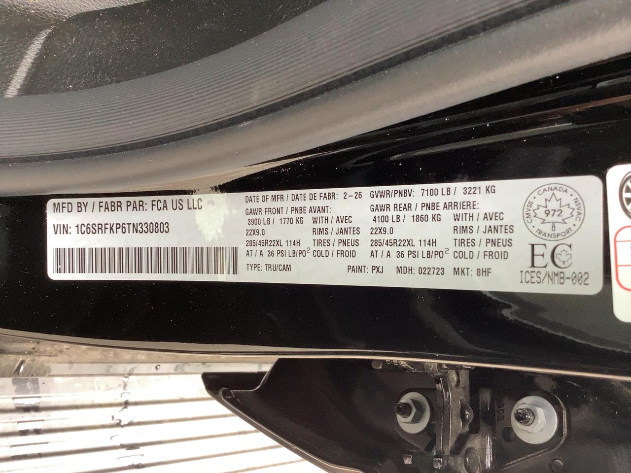 2026 RAM 1500 TUNGSTEN | Prem Leather | Rambox | 540HP Photo