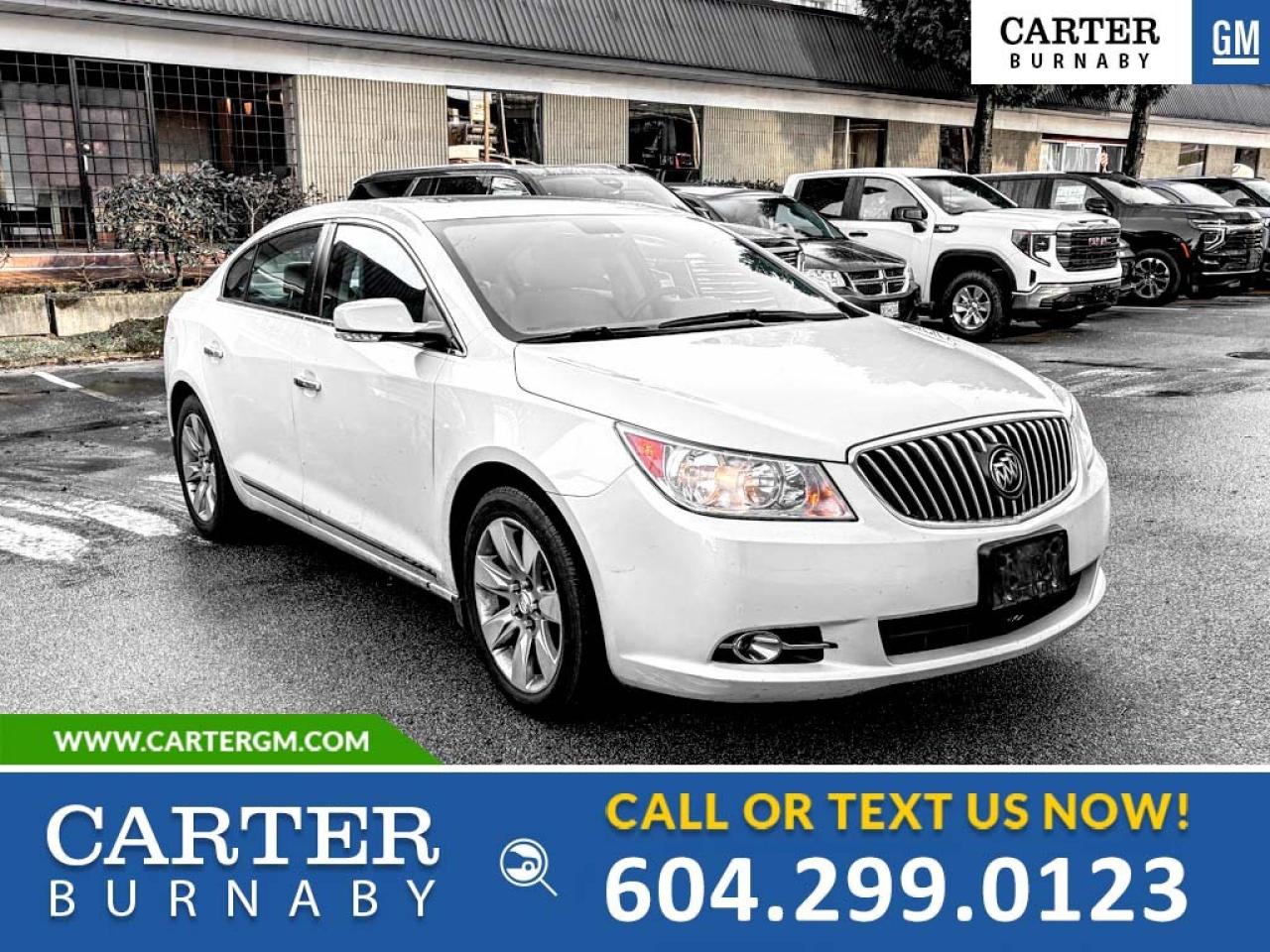 Used 2013 Buick LaCrosse LUXURY FWD | 3.6L ENGINE/POWER SEATS/REAR CAMERA for sale in Burnaby, BC