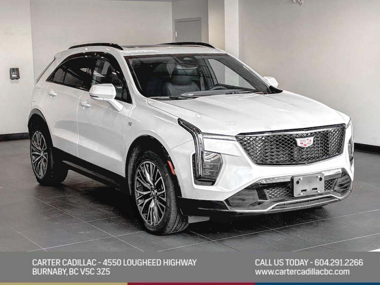 Used 2025 Cadillac XT4 SPORT AWD | 2.0L TURBO ENG/PWR SUNROOF/HD SURROUND for sale in Burnaby, BC