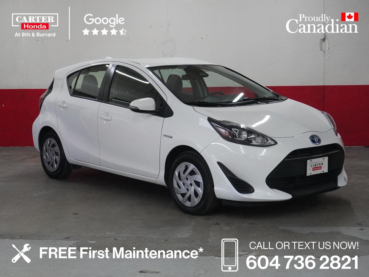 Used 2019 Toyota Prius c BASE PRE COLLISION SYSTEM, BLUETOOTH, BACKUP CAM for sale in Vancouver, BC