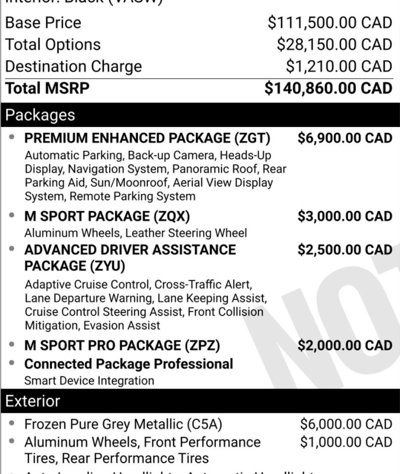 2024 BMW X7 XDRIVE40I | M-SPORT PRO | 7 PASS | PREMIUM ENHANCE Photo